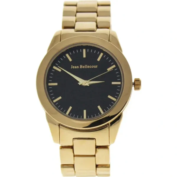 A0372-4 Gold Stainless Steel Bracelet Watch by Jean Bellecour for Women - 1 Pc Watch - Fresh Bloom Skin - Premium Skincare Solutions for Nourished, Hydrated, and Radiant Skin Every Day