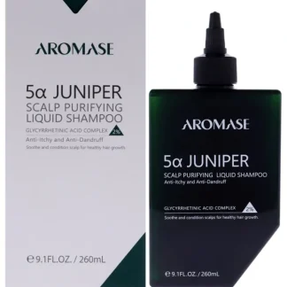 5a Juniper Scalp Purifying Liquid Shampoo by Aromase for Unisex - 9.1 oz Shampoo - Fresh Bloom Skin - Premium Skincare Solutions for Nourished, Hydrated, and Radiant Skin Every Day