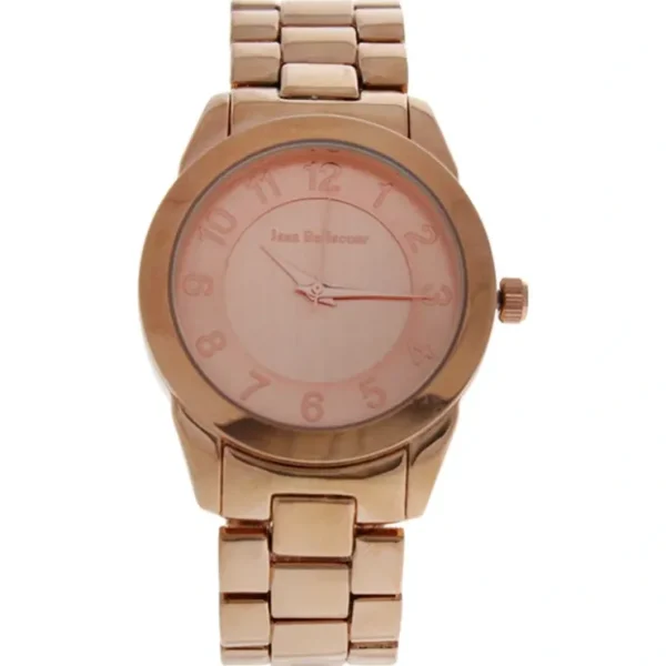 A0372-2 Rose Gold Stainless Steel Bracelet Watch by Jean Bellecour for Women - 1 Pc Watch - Fresh Bloom Skin - Premium Skincare Solutions for Nourished, Hydrated, and Radiant Skin Every Day