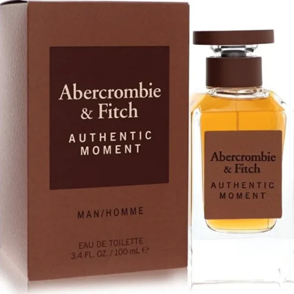 Abercrombie & Fitch Abercrombie & Fitch Authentic Moment Eau De Toilette Spray 100ml/3.4oz - Fresh Bloom Skin - Premium Skincare Solutions for Nourished, Hydrated, and Radiant Skin Every Day