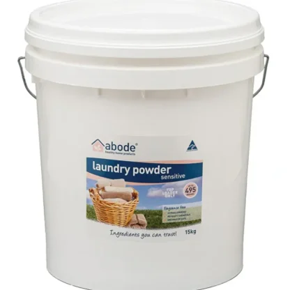 Abode Cleaning Products Abode Laundry Powder (Front & Top Loader) Zero Bucket 15kg - Fresh Bloom Skin - Premium Skincare Solutions for Nourished, Hydrated, and Radiant Skin Every Day