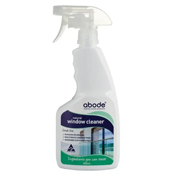 Abode Cleaning Products Abode Window Cleaner Spray 500ml - Fresh Bloom Skin - Premium Skincare Solutions for Nourished, Hydrated, and Radiant Skin Every Day
