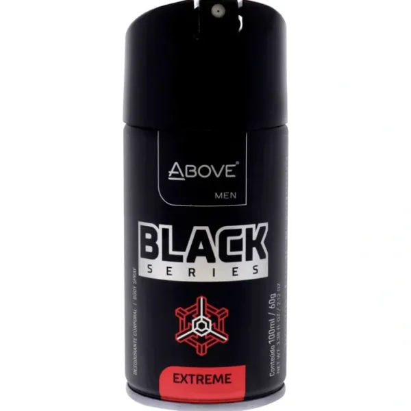 Above Black Series Body Spray - Extreme by Above for Men - 2.12 oz Body Spray - Fresh Bloom Skin - Premium Skincare Solutions for Nourished, Hydrated, and Radiant Skin Every Day