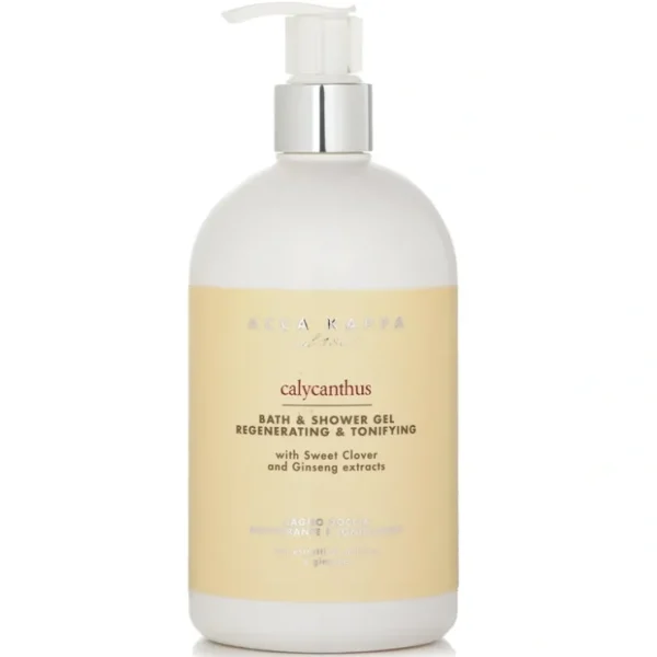 Acca Kappa Calycanthus Bath & Shower Gel 500ml/17oz - Fresh Bloom Skin - Premium Skincare Solutions for Nourished, Hydrated, and Radiant Skin Every Day