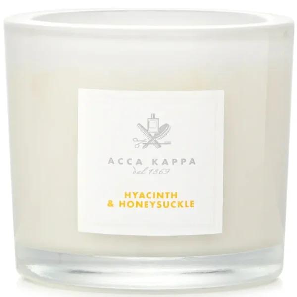 Acca Kappa Scented Candle - Hyacinth & Honeysuckle 180g/6.34oz - Fresh Bloom Skin - Premium Skincare Solutions for Nourished, Hydrated, and Radiant Skin Every Day