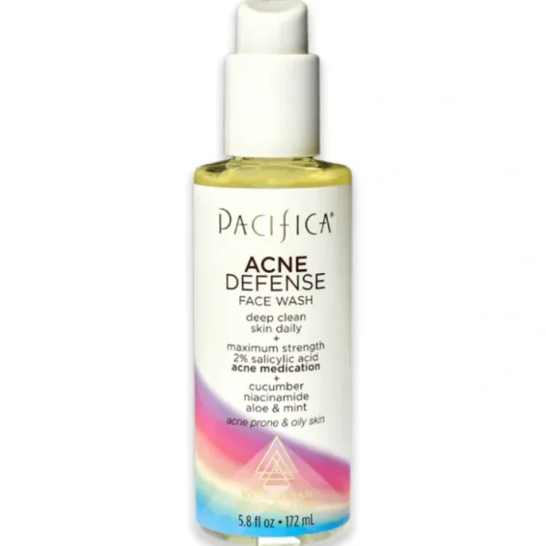 Acne Defense Face Wash by Pacifica for Unisex - 5.8 oz Cleanser - Fresh Bloom Skin - Premium Skincare Solutions for Nourished, Hydrated, and Radiant Skin Every Day