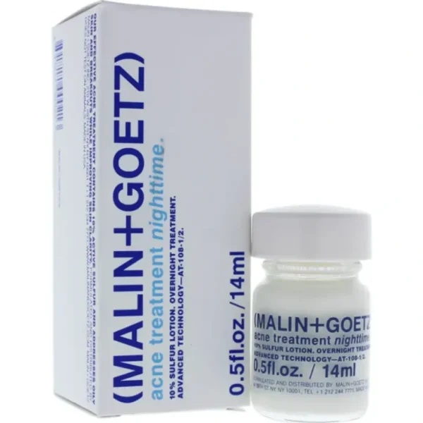 Acne Nighttime Treatment by Malin + Goetz for Unisex - 0.5 oz Treatment - Fresh Bloom Skin - Premium Skincare Solutions for Nourished, Hydrated, and Radiant Skin Every Day