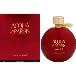 Acqua Di Parisis Magic Red by Reyane Tradition for Women - 3.3 oz EDP Spray - Fresh Bloom Skin - Premium Skincare Solutions for Nourished, Hydrated, and Radiant Skin Every Day