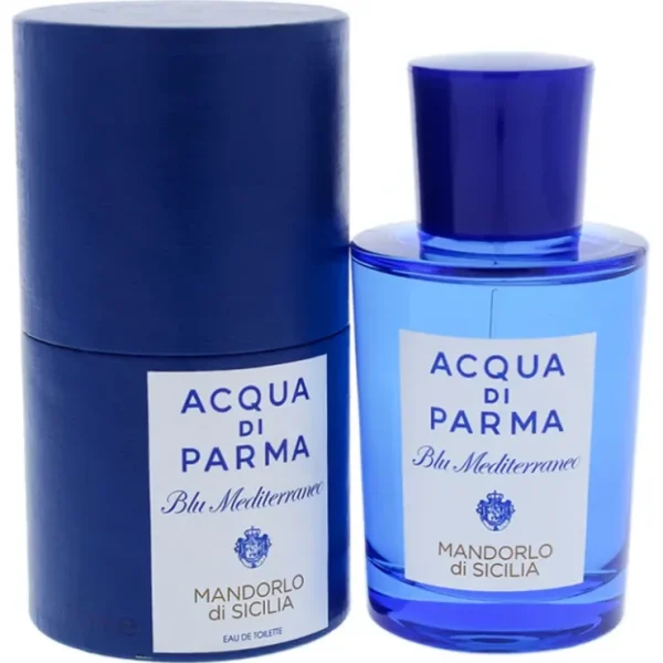 Acqua Di Parma Blu Mediterraneo Mandorlo Di Sicilia by Acqua Di Parma for Unisex - 2.5 oz EDT Spray - Fresh Bloom Skin - Premium Skincare Solutions for Nourished, Hydrated, and Radiant Skin Every Day
