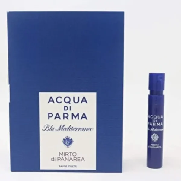 Acqua Di Parma Blu Mediterraneo Mirto Di Panarea Unisex Eau De Toilette Vials 1.5ml - Fresh Bloom Skin - Premium Skincare Solutions for Nourished, Hydrated, and Radiant Skin Every Day
