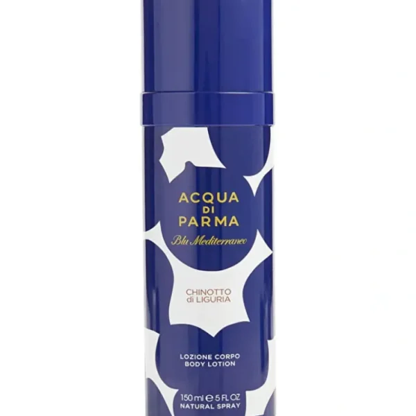Acqua Di Parma Blue Mediterraneo Chinotto Di Liguria Body Lotion Spray 150ml/5oz - Fresh Bloom Skin - Premium Skincare Solutions for Nourished, Hydrated, and Radiant Skin Every Day