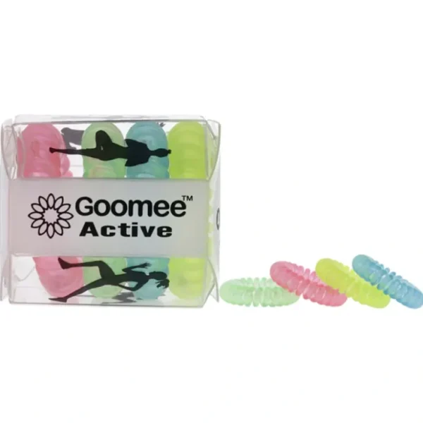 Active The Markless Hair Loop Set - Glow The Distance by Goomee for Women - 4 Pc Hair Tie - Fresh Bloom Skin - Premium Skincare Solutions for Nourished, Hydrated, and Radiant Skin Every Day