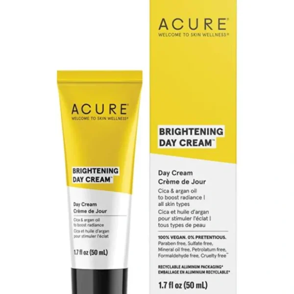 Acure Brightening Day Cream 50ml - Fresh Bloom Skin - Premium Skincare Solutions for Nourished, Hydrated, and Radiant Skin Every Day