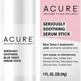 ACURE Seriously Soothing Blue Tansy Serum Stick 28.34g - Fresh Bloom Skin - Premium Skincare Solutions for Nourished, Hydrated, and Radiant Skin Every Day