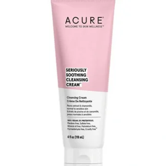 Acure Seriously Soothing Cleansing Cream 118ml - Fresh Bloom Skin - Premium Skincare Solutions for Nourished, Hydrated, and Radiant Skin Every Day