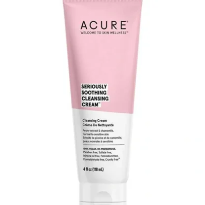 Acure Seriously Soothing Cleansing Cream 118ml - Fresh Bloom Skin - Premium Skincare Solutions for Nourished, Hydrated, and Radiant Skin Every Day