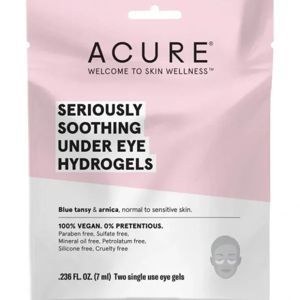 ACURE Seriously Soothing Under Eye Hydrogels 7ml - Fresh Bloom Skin - Premium Skincare Solutions for Nourished, Hydrated, and Radiant Skin Every Day
