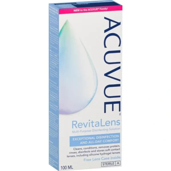 Acuvue Revitalens Multipurpose Solution 100ml - Fresh Bloom Skin - Premium Skincare Solutions for Nourished, Hydrated, and Radiant Skin Every Day