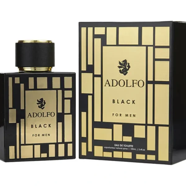 Adolfo Dominguez Adolfo Black Eau De Toilette Spray 100ml/3.4oz - Fresh Bloom Skin - Premium Skincare Solutions for Nourished, Hydrated, and Radiant Skin Every Day