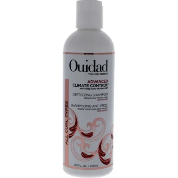 Advanced Climate Control Defrizzing Shampoo by Ouidad for Unisex - 8.5 oz Shampoo - Fresh Bloom Skin - Premium Skincare Solutions for Nourished, Hydrated, and Radiant Skin Every Day
