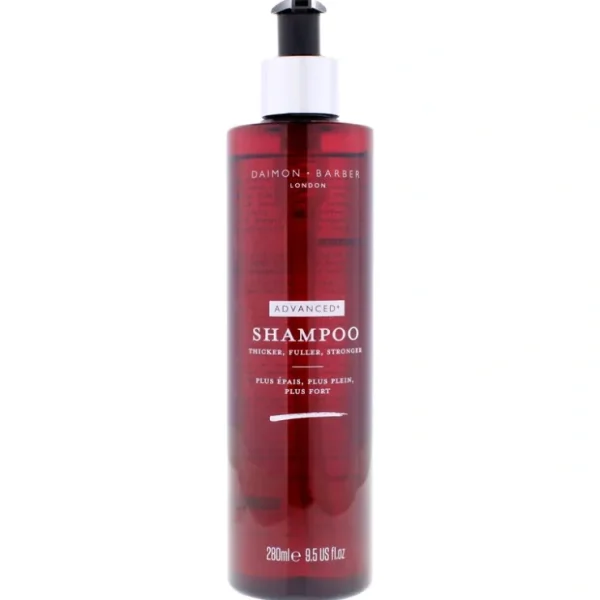 Advanced Plus Shampoo by Daimon Barber for Men - 9.5 oz Shampoo - Fresh Bloom Skin - Premium Skincare Solutions for Nourished, Hydrated, and Radiant Skin Every Day