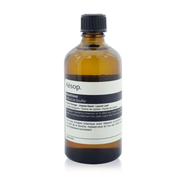 Aesop Breathless Botanical Massage Oil 100ml/3.4oz - Fresh Bloom Skin - Premium Skincare Solutions for Nourished, Hydrated, and Radiant Skin Every Day