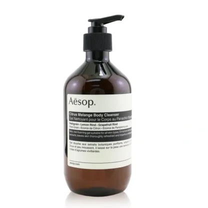 Aesop Citrus Melange Body Cleanser 500ml/16.9oz - Fresh Bloom Skin - Premium Skincare Solutions for Nourished, Hydrated, and Radiant Skin Every Day