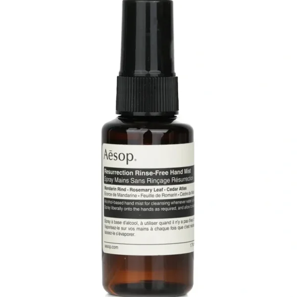 Aesop Resurrection Rinse-Free Hand Mist 50ml/1.7oz - Fresh Bloom Skin - Premium Skincare Solutions for Nourished, Hydrated, and Radiant Skin Every Day