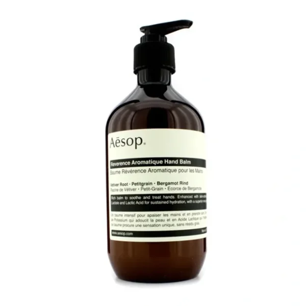 Aesop Reverence Aromatique Hand Balm 500ml/17.2oz - Fresh Bloom Skin - Premium Skincare Solutions for Nourished, Hydrated, and Radiant Skin Every Day