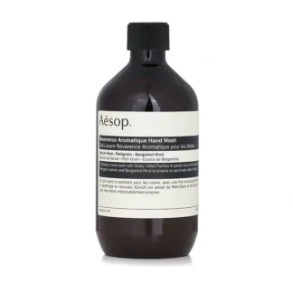 Aesop Reverence Aromatique Hand Wash With Screw Cap 500ml/16.9oz - Fresh Bloom Skin - Premium Skincare Solutions for Nourished, Hydrated, and Radiant Skin Every Day