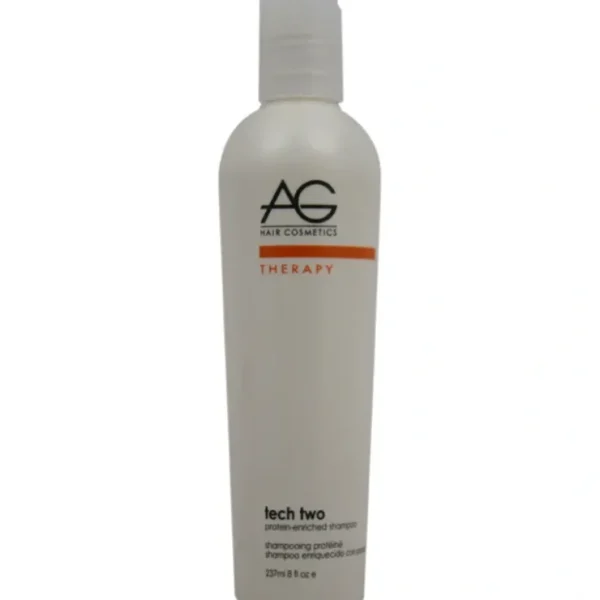 AG Hair Cosmetics Tech Two Protein-Enriched Shampoo by AG Hair Cosmetics for Unisex - 8 oz Shampoo - Fresh Bloom Skin - Premium Skincare Solutions for Nourished, Hydrated, and Radiant Skin Every Day