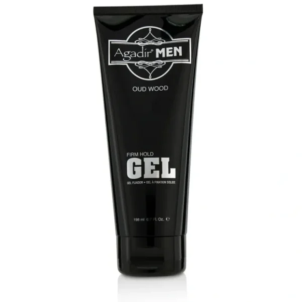Agadir Argan Oil Agadir Men Oud Wood Firm Hold Gel 198ml/6.7oz - Fresh Bloom Skin - Premium Skincare Solutions for Nourished, Hydrated, and Radiant Skin Every Day
