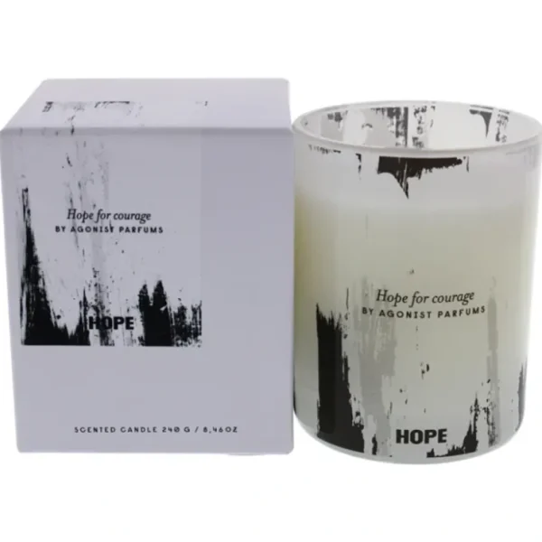 Agonist Hope for Courage by Agonist for Unisex - 8.46 oz Candle - Fresh Bloom Skin - Premium Skincare Solutions for Nourished, Hydrated, and Radiant Skin Every Day