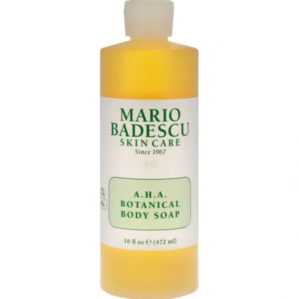 AHA Botanical Body Soap by Mario Badescu for Unisex - 16 oz Soap - Fresh Bloom Skin - Premium Skincare Solutions for Nourished, Hydrated, and Radiant Skin Every Day