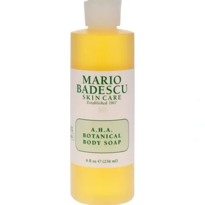 AHA Botanical Body Soap by Mario Badescu for Unisex - 8 oz Soap - Fresh Bloom Skin - Premium Skincare Solutions for Nourished, Hydrated, and Radiant Skin Every Day