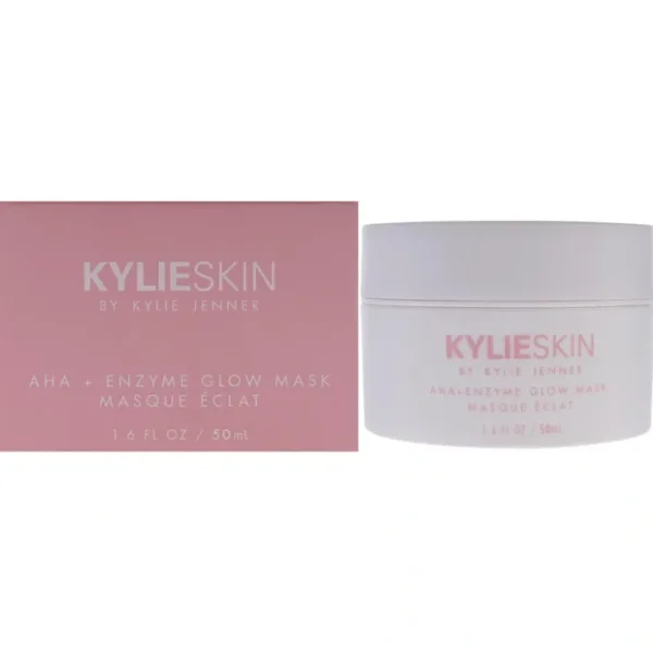 Aha Plus Enzyme Glow Mask by Kylie Cosmetics for Women - 1.6 oz Mask - Fresh Bloom Skin - Premium Skincare Solutions for Nourished, Hydrated, and Radiant Skin Every Day