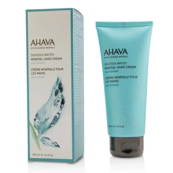 Ahava Deadsea Water Mineral Hand Cream - Sea-Kissed 100ml/3.4oz - Fresh Bloom Skin - Premium Skincare Solutions for Nourished, Hydrated, and Radiant Skin Every Day
