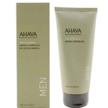 Ahava Time To Energize Mineral Shower Gel 200ml/6.8oz - Fresh Bloom Skin - Premium Skincare Solutions for Nourished, Hydrated, and Radiant Skin Every Day