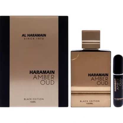 Al Haramain Amber Oud - Black Edition by Al Haramain for Unisex - 5.07 oz EDP Spray - Fresh Bloom Skin - Premium Skincare Solutions for Nourished, Hydrated, and Radiant Skin Every Day