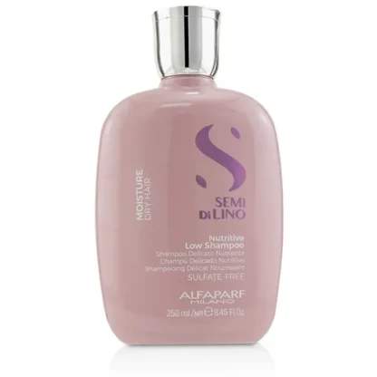 AlfaParf Semi Di Lino Moisture Nutritive Low Shampoo (Dry Hair) 250ml/8.45oz - Fresh Bloom Skin - Premium Skincare Solutions for Nourished, Hydrated, and Radiant Skin Every Day