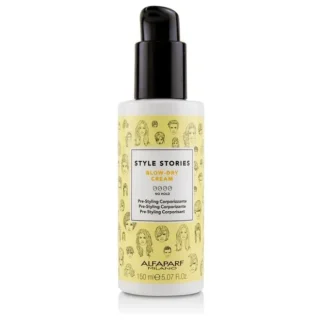 AlfaParf Style Stories Blow Dry Cream (No Hold) 150ml/5.07oz - Fresh Bloom Skin - Premium Skincare Solutions for Nourished, Hydrated, and Radiant Skin Every Day