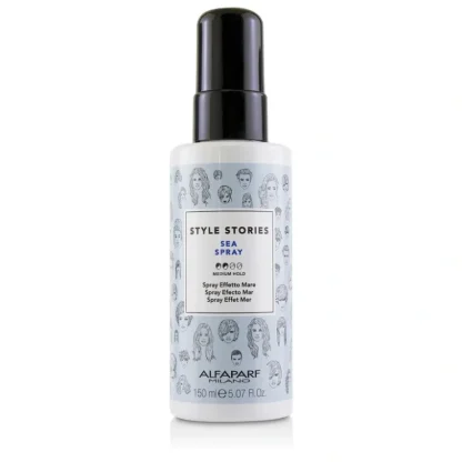 AlfaParf Style Stories Sea Spray (Medium Hold) 150ml/5.07oz - Fresh Bloom Skin - Premium Skincare Solutions for Nourished, Hydrated, and Radiant Skin Every Day