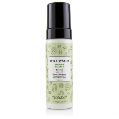 AlfaParf Style Stories Volume Mousse (Light Hold) 125ml/4.23oz - Fresh Bloom Skin - Premium Skincare Solutions for Nourished, Hydrated, and Radiant Skin Every Day