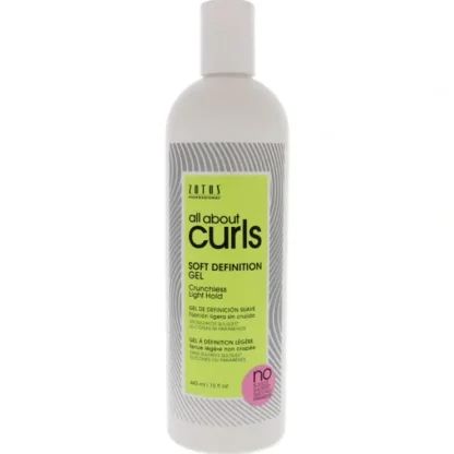 All About Curls Soft Definition Gel by All About Curls for Unisex - 15.0 oz Gel - Fresh Bloom Skin - Premium Skincare Solutions for Nourished, Hydrated, and Radiant Skin Every Day