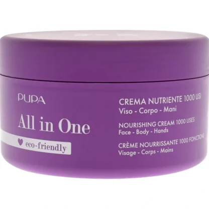 All In One Nourishing Cream 1000 Uses by Pupa Milano for Women - 11.83 oz Cream - Fresh Bloom Skin - Premium Skincare Solutions for Nourished, Hydrated, and Radiant Skin Every Day