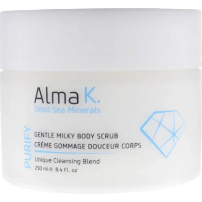 Alma K Gentle Milky Body Scrub by Alma K for Women - 8.4 oz Scrub - Fresh Bloom Skin - Premium Skincare Solutions for Nourished, Hydrated, and Radiant Skin Every Day