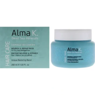 Alma K Nourish and Repair Hair Mask by Alma K for Women - 6.8 oz Masque - Fresh Bloom Skin - Premium Skincare Solutions for Nourished, Hydrated, and Radiant Skin Every Day
