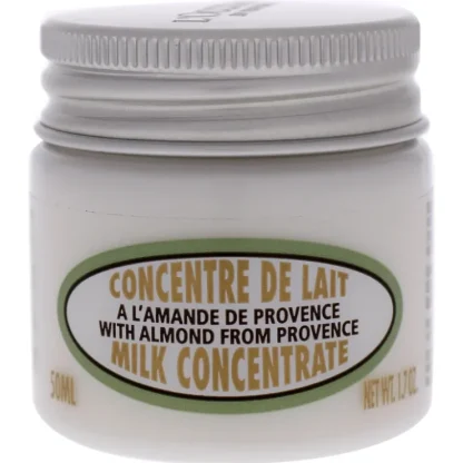 Almond Milk Concentrate by LOccitane for Unisex - 1.7 oz Body Cream - Fresh Bloom Skin - Premium Skincare Solutions for Nourished, Hydrated, and Radiant Skin Every Day