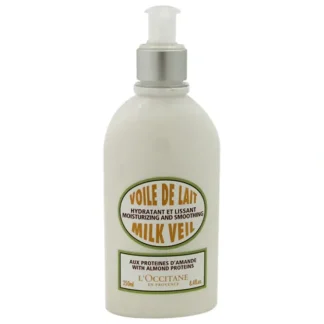 Almond Milk Veil by LOccitane for Unisex - 8 oz Body Milk - Fresh Bloom Skin - Premium Skincare Solutions for Nourished, Hydrated, and Radiant Skin Every Day