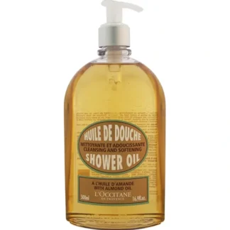 Almond Shower Oil by LOccitane for Unisex - 16.9 oz Shower Oil - Fresh Bloom Skin - Premium Skincare Solutions for Nourished, Hydrated, and Radiant Skin Every Day